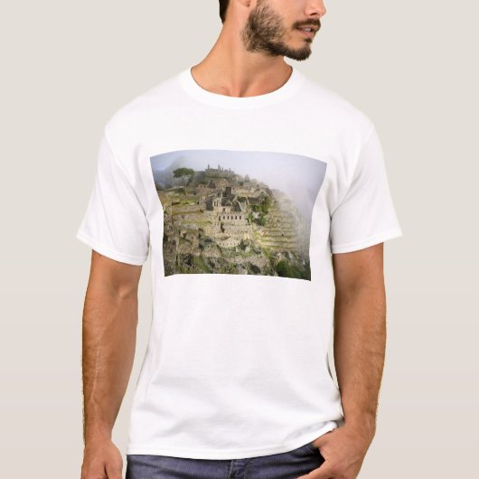 Peru, Machu Picchu. De oude citadel van Machu T-shirt (Voorkant)