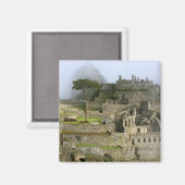 Peru, Machu Picchu. De oude citadel van Magneet (Voorkant / Achterkant)