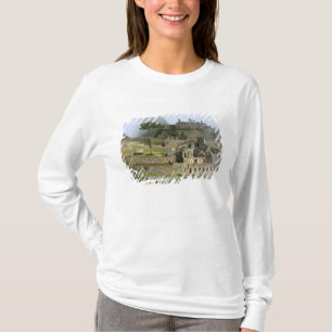 Peru, Machu Picchu. De oude citadel van T-shirt