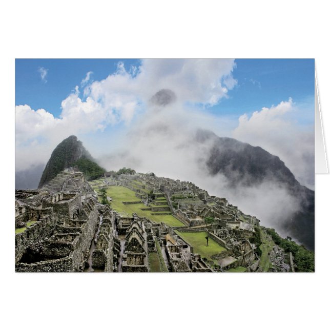 Peru, Machu Picchu, de oude verloren stad 4 (Voorkant Horizontaal)