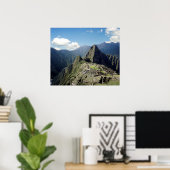 Peru, Machu Picchu, de oude verloren stad van 2 Poster (Thuiskantoor)