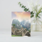 Peru, Machu Picchu, de oude verloren stad van Briefkaart (Staand voorkant)