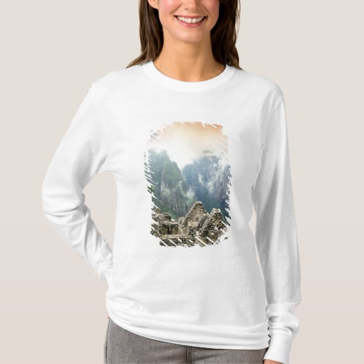 Peru, Machu Picchu, de oude verloren stad van T-shirt (Voorkant)