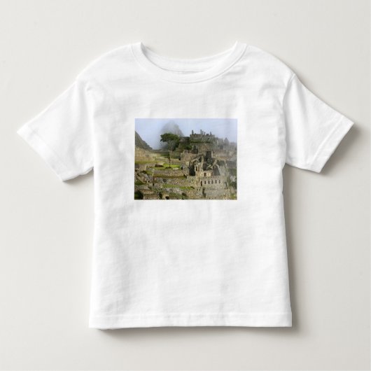 Peru, Machu Picchu. Het oude citadel van Kinder Shirts (Voorkant)