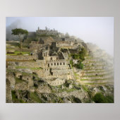 Peru, Machu Picchu. Het oude citadel van Machu Poster (Voorkant)