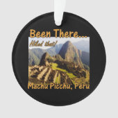 Peru Machu Picchu Inca Trail Hike Ornament (voorkant)