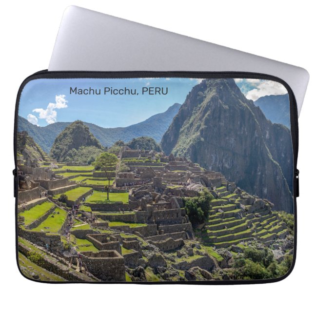 Peru Machu Picchu Laptop Sleeve (Voorkant)