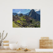 Peru Machu Picchu Poster (Keuken)