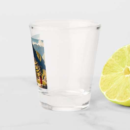 Peru Machu Picchu Shot Glas (Rechts)