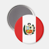 Peru_magnet Magneet (Voorkant / Achterkant)
