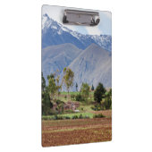 Peru, Maras. Landschap boven de Heilige Vallei Klembord (Rechts)