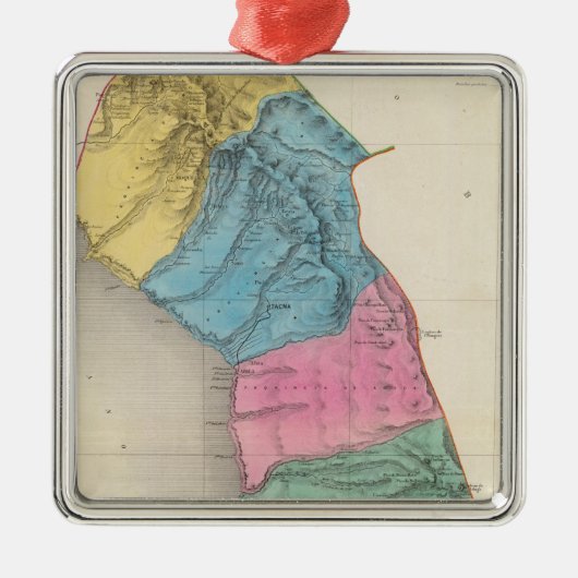 Peru Metalen Ornament (Voorkant)