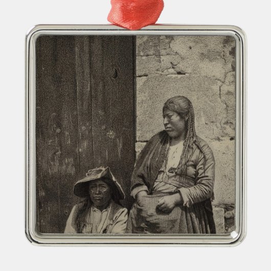 Peru Metalen Ornament (Voorkant)