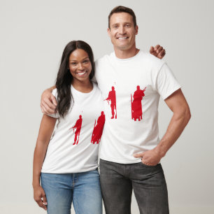 Peru militaire eenheden t-shirt