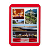 Peru - Mozaïek - Magneet (Verticaal)