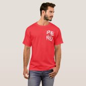 Peru Nazca - Inka1821 Label T-shirt (Voorkant volledig)