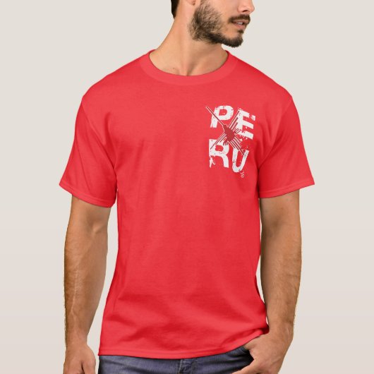 Peru Nazca - Inka1821 Label T-shirt (Voorkant)