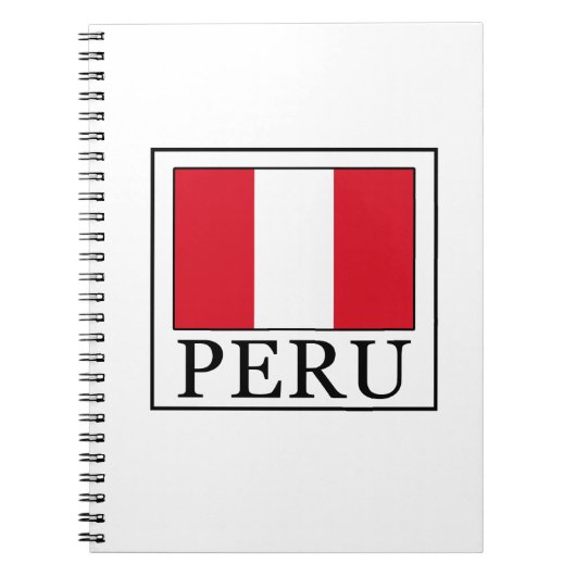 Peru Notitieboek (Voorkant)