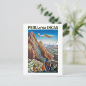 Peru of the Incas Briefkaart (Staand voorkant)