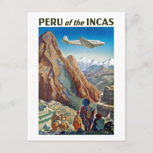 Peru of the Incas Briefkaart