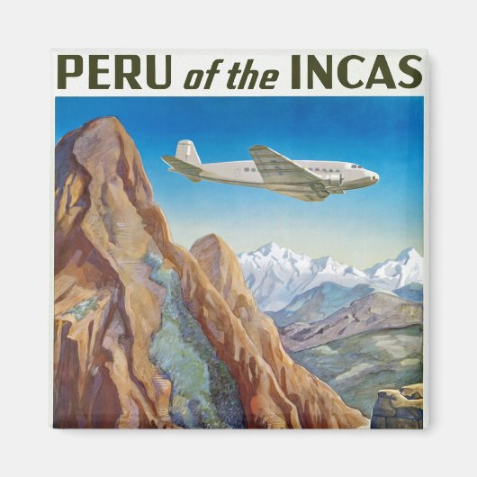 Peru of the Incas Magneet (Voorkant)