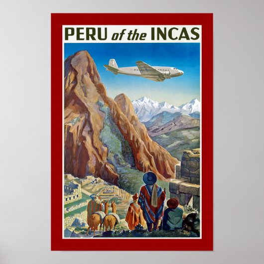 Peru of the Incas Poster (Voorkant)
