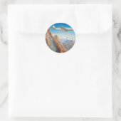 Peru of the Incas Ronde Sticker (Tas)