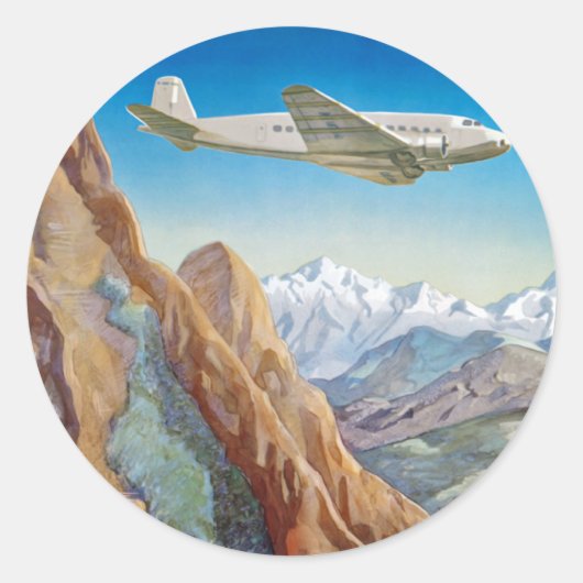 Peru of the Incas Ronde Sticker (Voorkant)
