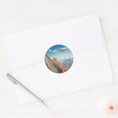 Peru of the Incas Ronde Sticker (Envelop)