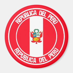 Peru om Embleem Magneet