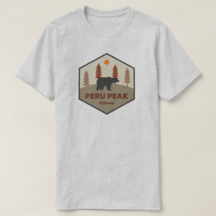 Peru Peak Wilderness Vermont Beer T-shirt