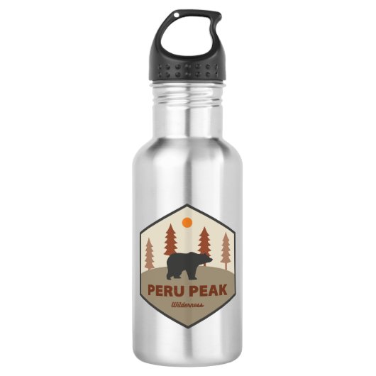 Peru Peak Wilderness Vermont Beer Waterfles (Voorkant)