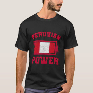 Peru Per㺠Peruaanse vlag Trots Peruano Peruana Ba T-shirt