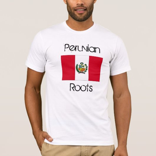 Peru, Peruaans, Roots T-shirt (Voorkant)