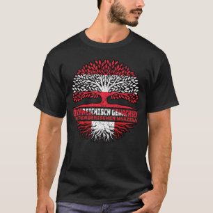 Peru Peruanisch Österreichisch Österreich Baum T-shirt