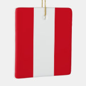 Peru (Peruviaanse) Vlag  Keramisch Ornament (Rechts)