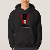 Peru Peruvian Peru Flag Peru Is Calling And I Must Hoodie (Voorkant)