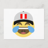 Peru Pet Laughing Emoji Briefkaart (Voorkant)