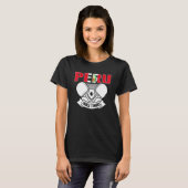 Peru Ping Pong Peruvian Table Tennis Team Support T-shirt (Voorkant volledig)