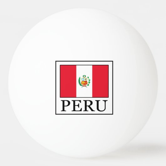 Peru Pingpongbal (Voorkant)