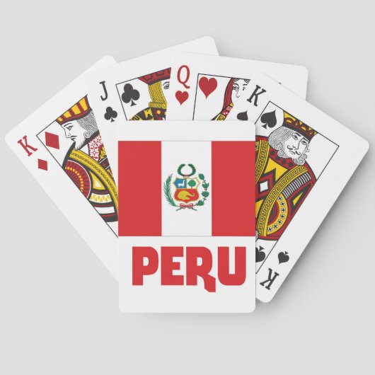 Peru Pokerkaarten (Achterkant)