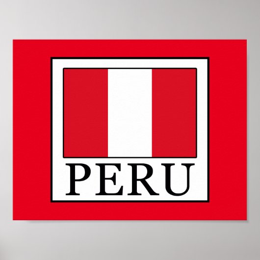Peru Poster (Voorkant)