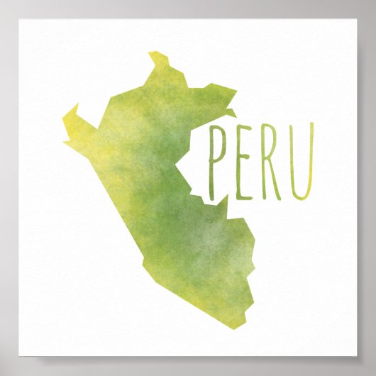 Peru Poster (Voorkant)