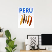 Peru poster (Thuiskantoor)