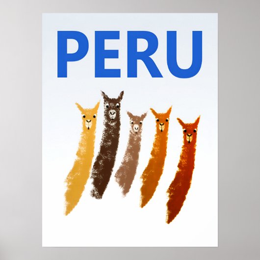 Peru poster (Voorkant)