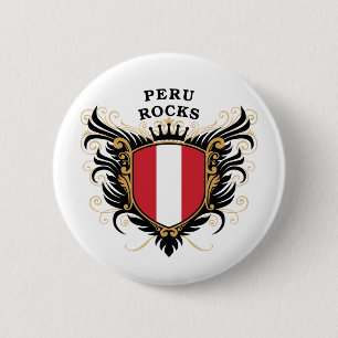 Peru Rocks Ronde Button 5,7 Cm