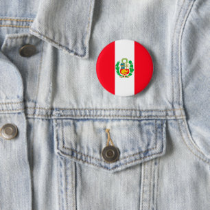 Peru Ronde Button 5,7 Cm