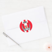 Peru Ronde Sticker (Envelop)