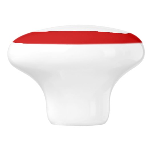 Peru rondel land vlag symbool militair leger avi keramische knop (Zijkant)