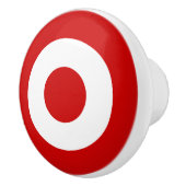 Peru rondel land vlag symbool militair leger avi keramische knop (Rechts)